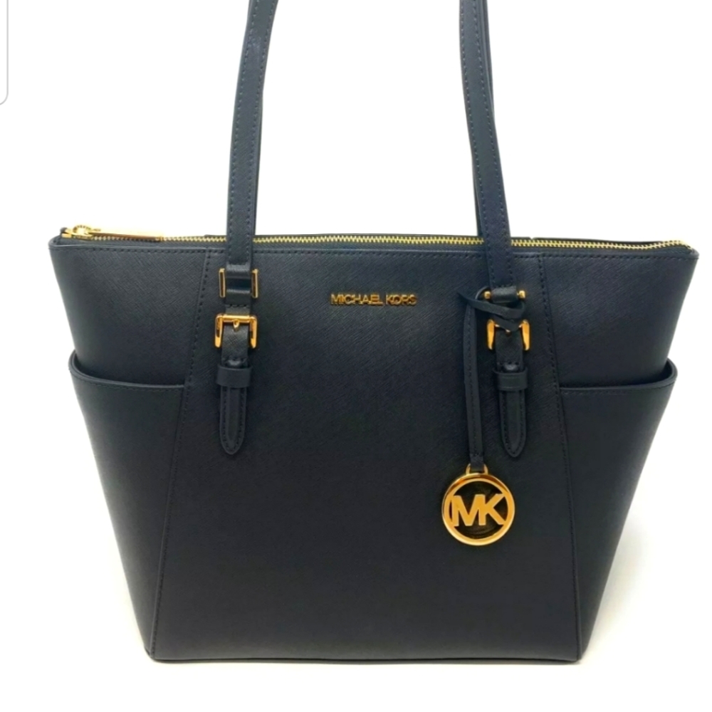 💎💎NWT MICHAEL KORS LARGE CHARLOTTE TOP ZIP TOTE